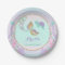 Mermaid Under The Sea Paper Plate 7" Paper Plates
