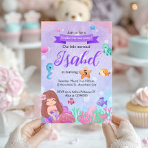 Mermaid Under the Sea Pastel Birthday Party 