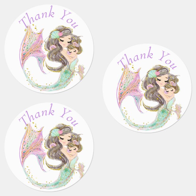mermaid under the sea thank you  Labels (Group)