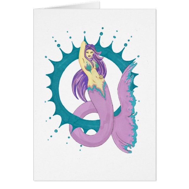 mermaid w/ circle (Front)