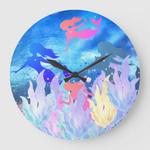 Mermaid Wall Clock