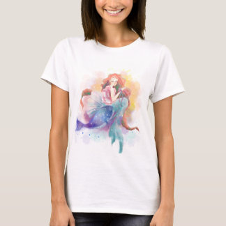 mermaid   watercolor T-Shirt