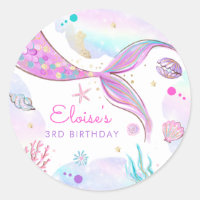 Mermaid Whimsical Under The Sea Birthday Party