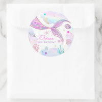 Mermaid Whimsical Under The Sea Birthday Party