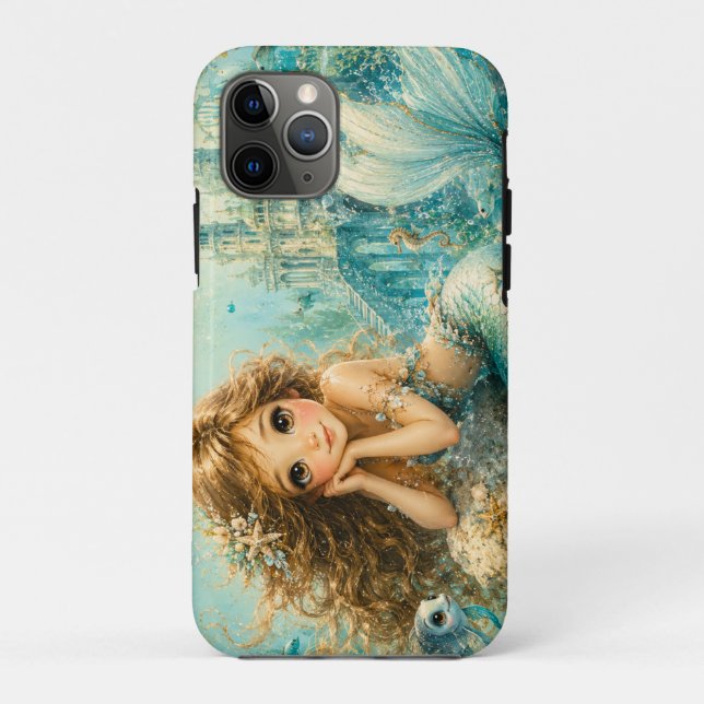 Mermaid Wishes Come True Case-Mate iPhone Case (Back)