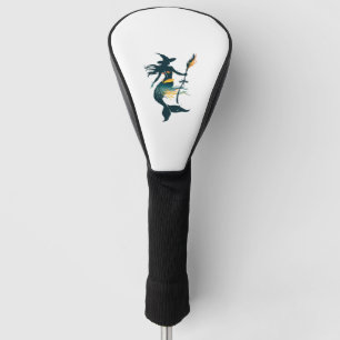 Mermaid Witch Halloween Shirt Golf Head Cover