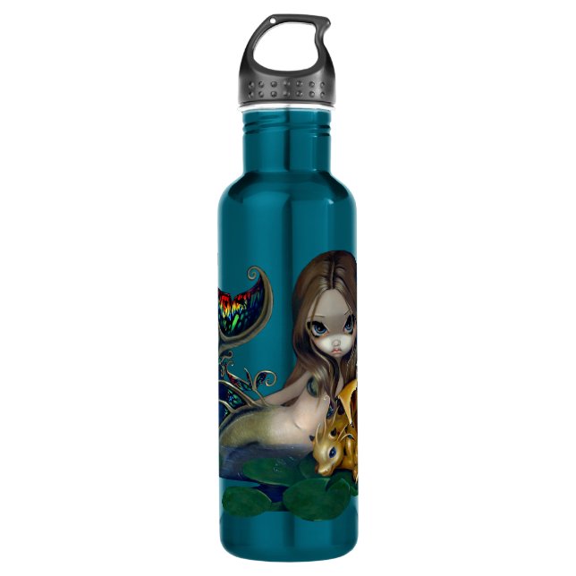 "Mermaid with a Golden Dragon" Bottle (Front)