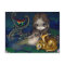 "Mermaid with a Golden Dragon" Postcard