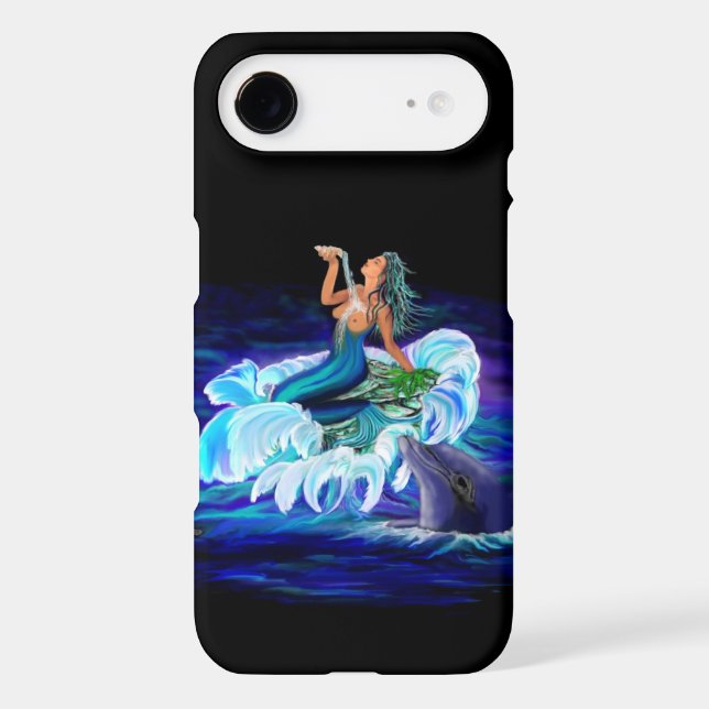 Mermaid with Dolphin (Back)