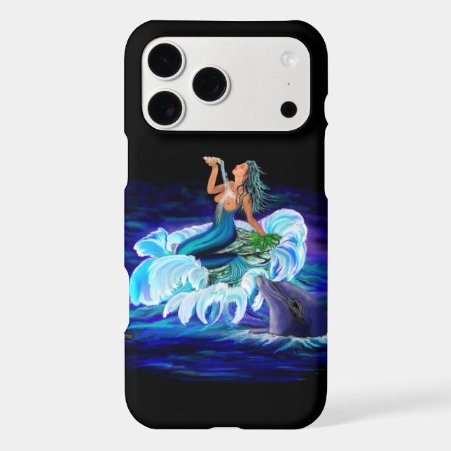 Mermaid with Dolphin (Back)
