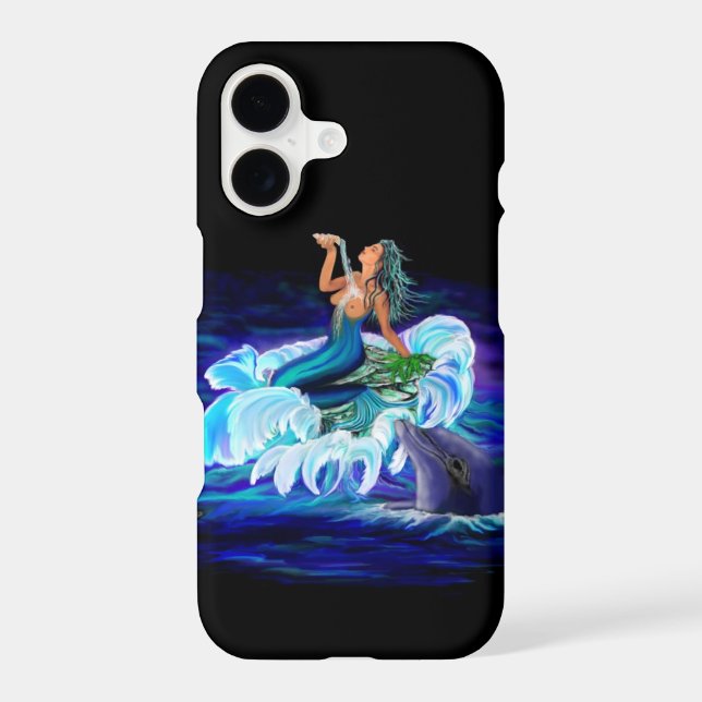 Mermaid with Dolphin (Back)
