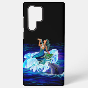 Mermaid with Dolphin Samsung Galaxy Case