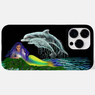 Mermaid with Dolphins Case-Mate iPhone 14 Pro Max Case