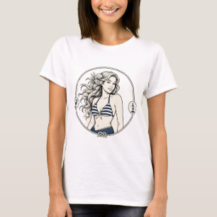 Mermaid With Lobsters T-Shirt