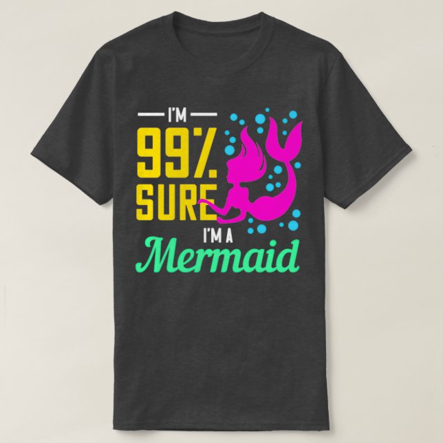 Mermaid women surely beautiful T-Shirt (Design Front)
