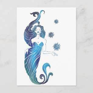 Mermaide Postcard
