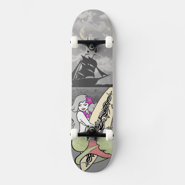 Mermaide Skate Board (Front)