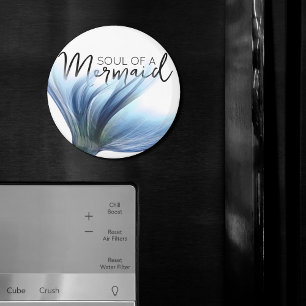 #MermaidLife Soul of a Mermaid   Tail Quote Magnet