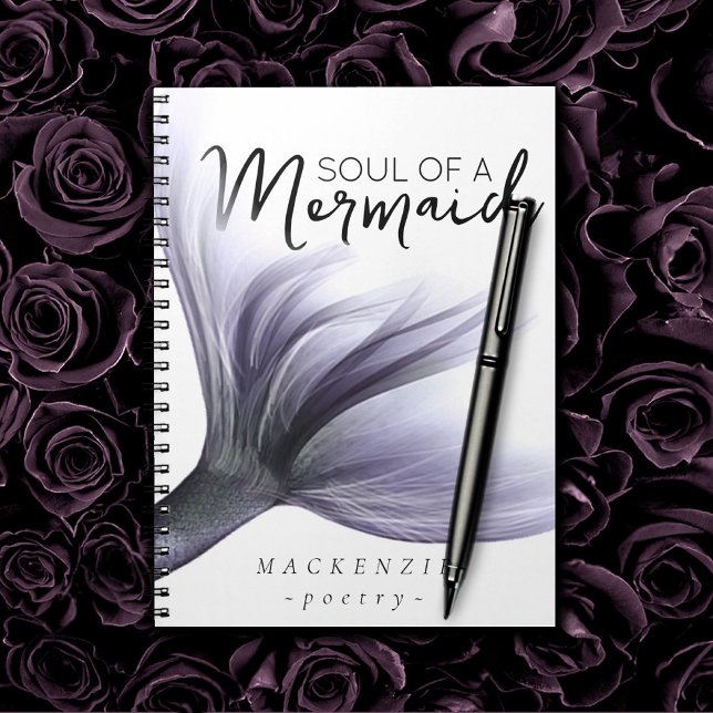 #MermaidLife Soul of a Mermaid | Tail Quote Notebook (Creator Uploaded)