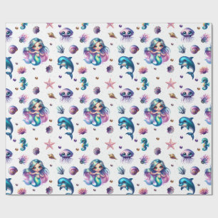 Mermaid's Adventure! Wrapping Paper
