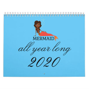 Mermaids all year long 2020 calendar