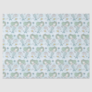 Mermaids and Whales Tissue Paper