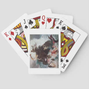 Mermaids at Play, 1886 (oil on canvas) Playing Cards