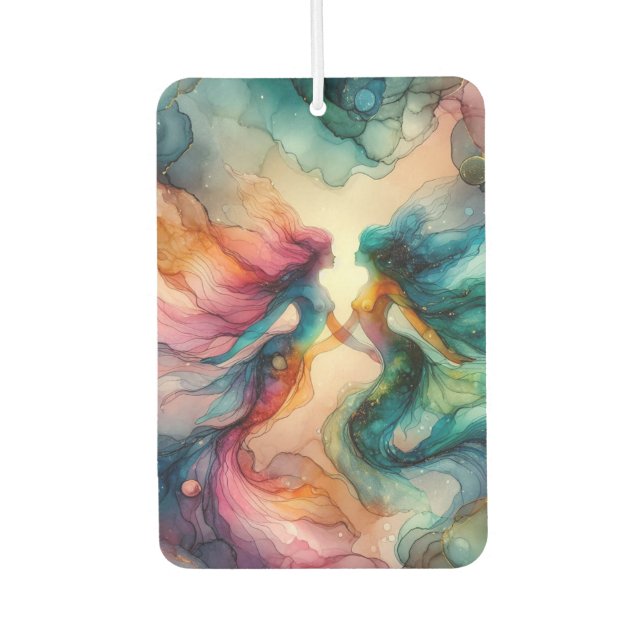 Mermaids Car Air Freshener (Front)