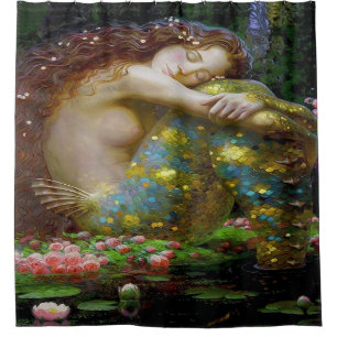 Mermaid's Dream Shower Curtain