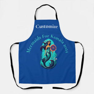Mermaids For Kamala 2024 Thunder_Cove Apron