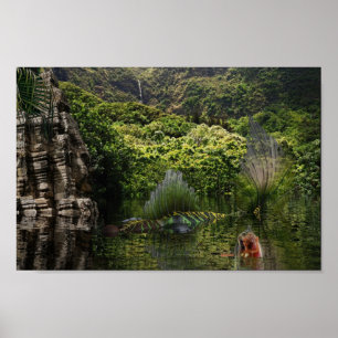 Mermaids having fun. poster