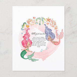 MERMAIDS Personalised Flyer