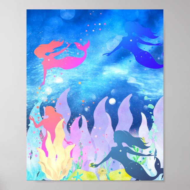 Mermaid's playing poster (Front)