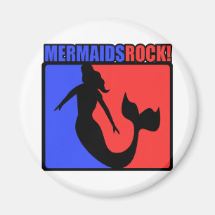 Mermaids Rock! Magnet