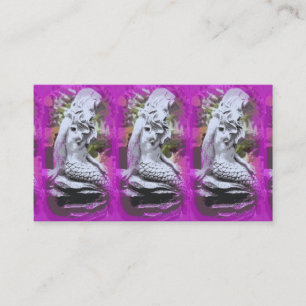mermaids sitting business card