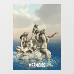 Mermaids statue. Customized
