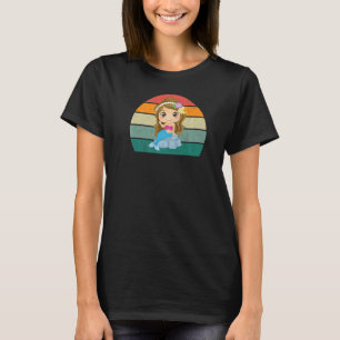 Mermaids tail sirens sea water ocean swimming divi T-Shirt