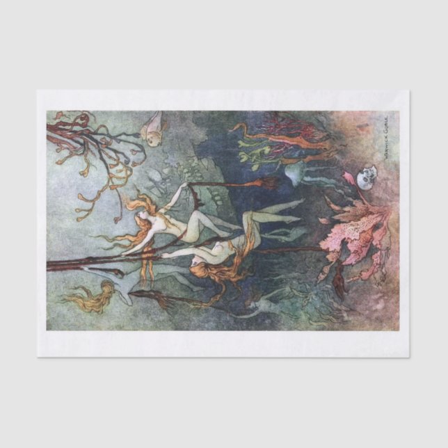 Mermaids Tissue Paper (Front)