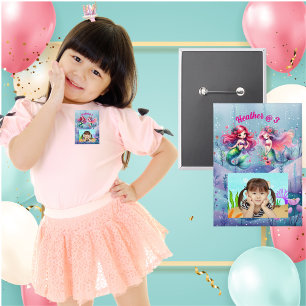 Mermaids Under the Sea Photo Kids Birthday Party 