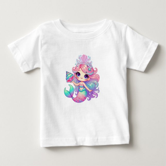 Mermaidvibes Baby T-Shirt (Front)