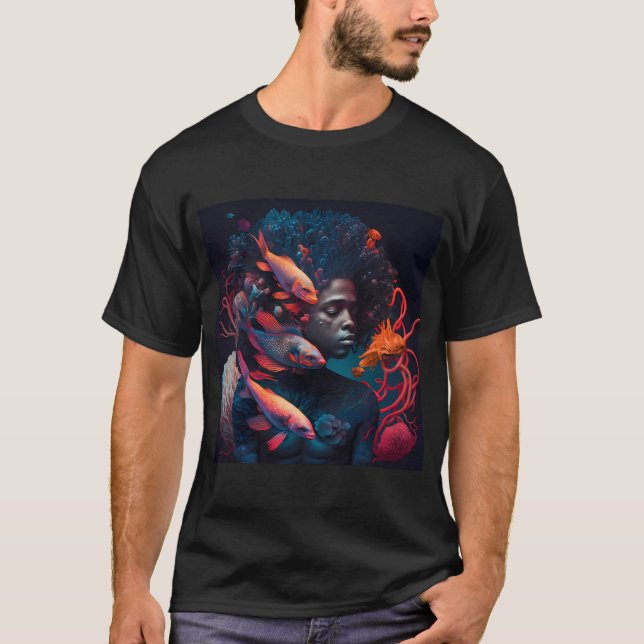 Merman at Rest T-Shirt (Front)