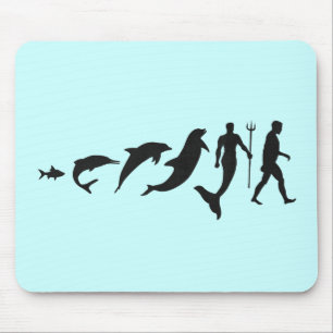 Merman Evolution Mouse Pad