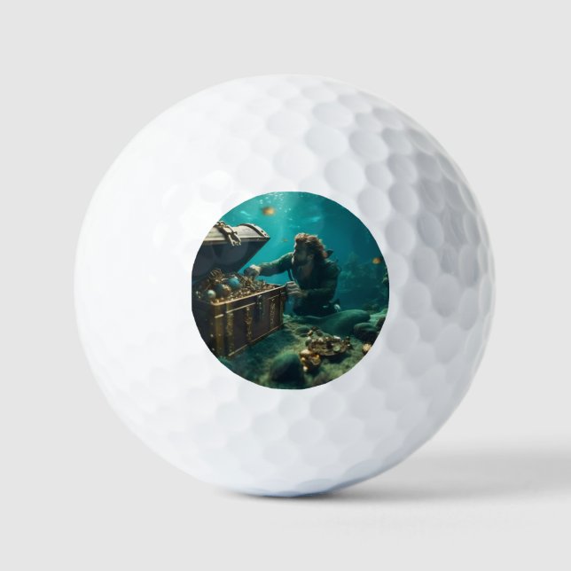 Merman Golf Balls (Front)