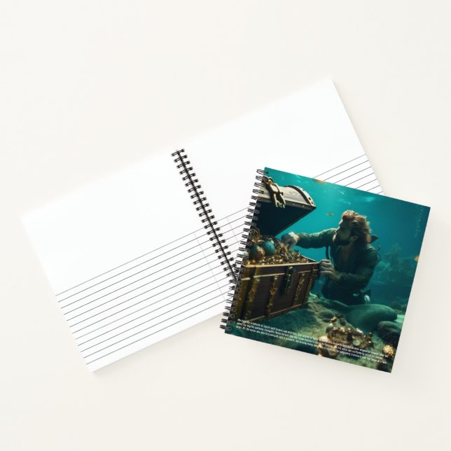 Merman Hardcover Notebook (Inside)