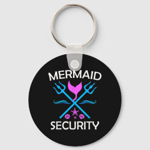 Merman Mermaid Security Key Ring
