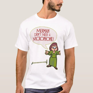 Merman/Microphone Mens Lite T-Shirt