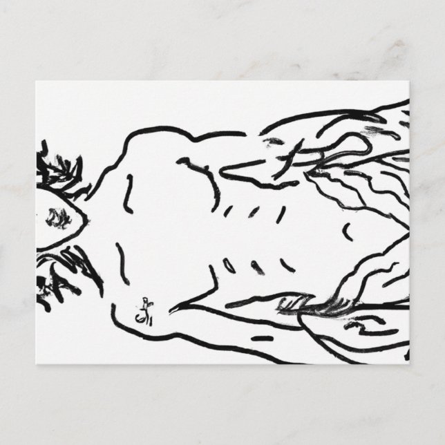 Merman Postcard (Front)