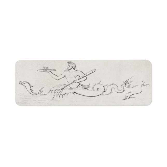 Merman Return Address Label (Front)