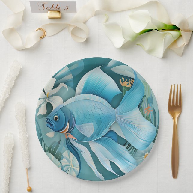 Mermen Paper Plate (Mermen Paper Plates

)