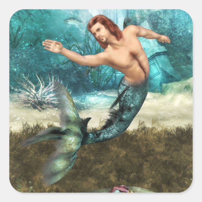 Mermen  Stickers (Front)